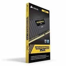 Corsair Vengeance LPX 16GB (1x16GB) DDR4 DRAM 3000MHz C16 Memory Kit - Black (CMK16GX4M1D3000C16)
