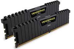 Corsair VENGEANCE® LPX 16GB (2 x 8GB) DDR4 DRAM 3200MHz C16 Memory Kit - Black