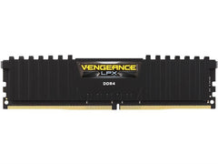 Corsair Vengeance LPX 8GB DDR4 2666MHz C16 Memory Kit - Black/RED - CMK8GX4M1A2666C16