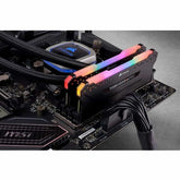 Corsair VENGEANCE® RGB PRO 16GB (2 x 8GB) DDR4 DRAM 3600MHz C18 Memory Kit — Black