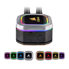 BOX OPEN Corsair Hydro Series™ H100i RGB PLATINUM 240mm Liquid CPU Cooler USED FOR 2 MONTHS