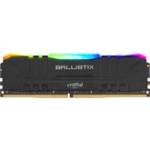Crucial Ballistix RGB 8GB DDR4-3200 Desktop Gaming Memory BL8G32C16U4BL (Black)