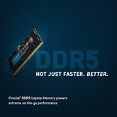 Crucial 32GB DDR5 SODIMM 4800 CT32G48C40S5 Laptop Memory