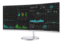 Samsung 34CJ791 34? Thunderbolt™ 3 Curved WQHD 100hz QLED Ultra Wide Screen Curved Monitor