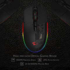 Redragon M719 Invader Wired Optical Gaming Mouse