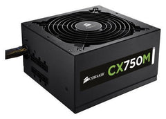 USED Corsair CX Series™ CX750M — 750 Watt 80 PLUS® Bronze Certified Modular ATX PSU Without Box