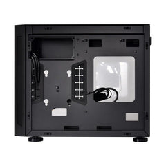 LIAN LI TU 150 Aluminum Tempered Glass ITX Case – Black Color