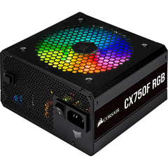 Corsair CX Series™ CX750F RGB — 750 Watt 80 Plus® Bronze Certified Fully Modular RGB PSU CP-9020227-UK