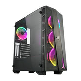 Xigmatek Cyclops Black TG ARGB E-ATX Mid Tower Chassis