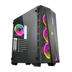 Xigmatek Cyclops Black TG ARGB E-ATX Mid Tower Chassis