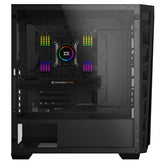 Xigmatek Cyclops Black TG ARGB E-ATX Mid Tower Chassis