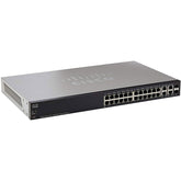 CISCO SF300-24PP-K9 24-Port 10/100 PoE+ Managed Switch w/Gig Uplinks