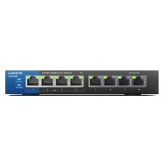 Linksys LGS108P 8-Port Business Desktop Gigabit PoE+ Switch