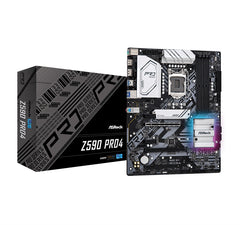 ASRock Z590 PRO4 LGA 1200 Intel Z590 SATA 6Gb/s ATX Intel Motherboard