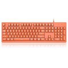 AJazz DKS100 Keyboard 104-Keys Pink - Orange - Black