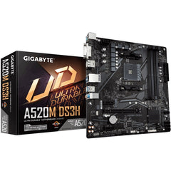 Gigabyte A520M DS3H AMD A520 Motherboard