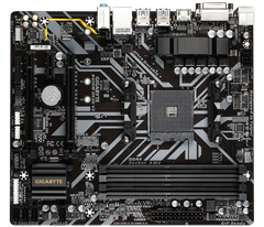 Gigabyte B450M DS3H V2 AMD AM4 Ryzen Ultra Durable Motherboard