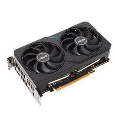 ASUS Dual Radeon™ RX 6500 XT OC Edition GDDR6 4GB with Axial-tech two powerful fans and a 2-slot design