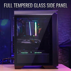 Aerocool Aero One Eclipse Tempered Glass Edition ARGB Mid Tower Chassis