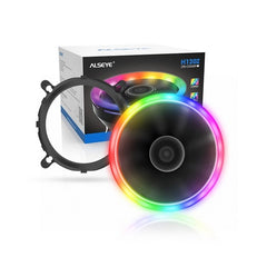 ALSEYE H120Z CPU Cooler 4pin PWM RGB Cooling Fan Quiet Radiator