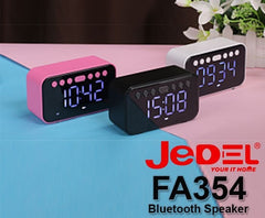 JEDEL FA354 Rechargeable Table Clock and BLUETOOTH SPEAKER