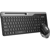 A4Tech FB2535CS Fstyler Bluetooth Dual Keyboard & Mouse Grey 2.4G Wireless