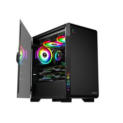 Gamdias Mars M2 Tempered Glass RGB Micro-Tower Chassis