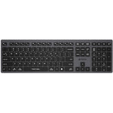A4Tech FBX50C Bluetooth Keyboard White - Black 2.4G Wireless