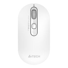 A4tech Fstyler FG20S Wireless Mouse Silent Click - Grey - White