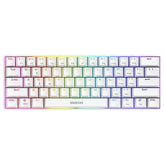 Gamdias Hermes E3 RGB Mechanical Gaming Keyboard – White