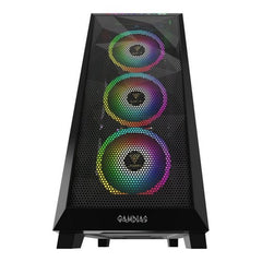 Gamdias Athena M1 Elite Tempered Glass RGB Mid-Tower Chassis
