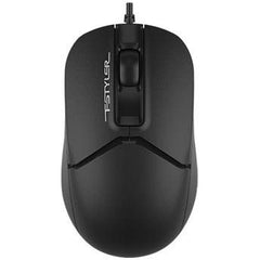 A4Tech Fstyler FM12 Optical 1200 DPI Mouse Black - White
