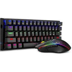 T-Dagger MAIN FORCE T-TGS008-BR Black - Brown Switches Gaming Keyboard and Gaming Mouse Combo