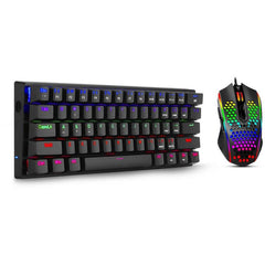 T-Dagger MAIN FORCE T-TGS008-BR Black - Brown Switches Gaming Keyboard and Gaming Mouse Combo