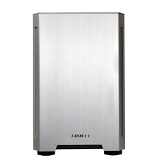 LIAN LI TU150 Aluminium tempered glass ITX case -Silver Color -TU150WA