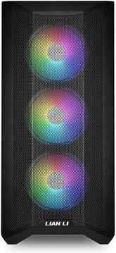 LIAN LI LANCOOL II MESH RGB Black LAN2MRX Tempered Glass ATX Gaming Case -Black Color -