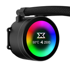 Xigmatek FROZR-O 240 OLED Display Liquid CPU Cooler ARGB AIO