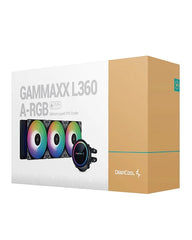 Deepcool Gammaxx L360 A-RGB WH Cpu Cooler Liquid White - Black