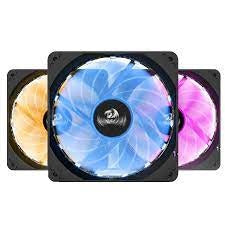 Redragon - GC-F006 Computer Case 3 x 12cm PC Cooling Fan, RGB LED