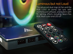 GAMDIAS CHIONE P2-360R, RGB Gaming Cooler