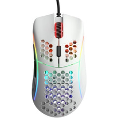 Glorious Model D Glossy Gaming Mouse RGB Black - White