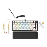 Glorious - GMMK PRO - Ultra Premium Compact 75% Gasket Mounted Modular Mechanical Gaming Keyboard - Black Slate