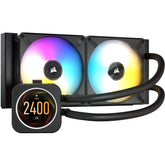 CORSAIR iCUE H100i ELITE LCD Display Liquid CPU Cooler CW-9060061-WW