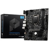MSI H510M Pro-E LGA 1200 microATX - Intel 10/11th Gen - Gaming Motherboard