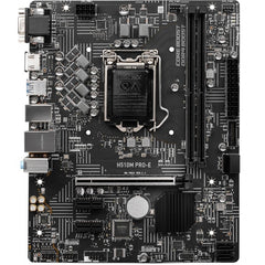 MSI H510M Pro-E LGA 1200 microATX - Intel 10/11th Gen - Gaming Motherboard