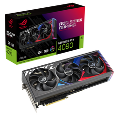 ASUS ROG Strix GeForce RTX® 4090 OC Edition Gaming Graphics Card (PCIe 4.0, 24GB GDDR6X) OPEN BOX