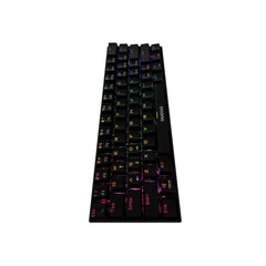 GAMDIAS Hermes E3 60% RGB Mechanical Gaming Keyboard Black and Switches
