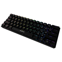 GAMDIAS Hermes E3 60% RGB Mechanical Gaming Keyboard Black and Switches