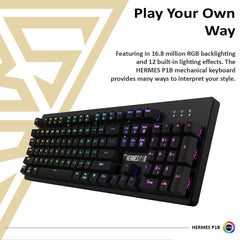Gamdias Hermes P1B 3-In-1 RGB Gaming Combo