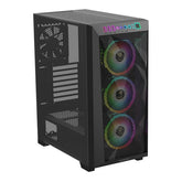 Gamdias Athena M1 Elite Tempered Glass RGB Mid-Tower Chassis